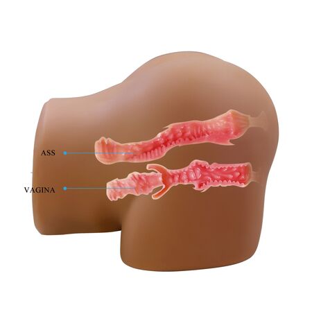 Мастурбатор Geriann с 2 любовными каналами